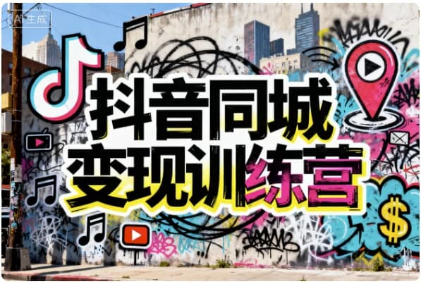 【学推广】抖音同城变现训练营-魔方小站