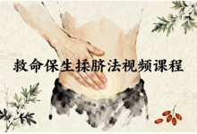 救命保生揉脐法视频课程-魔方小站