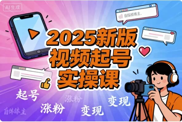 2025新版视频号起号实操课-魔方小站