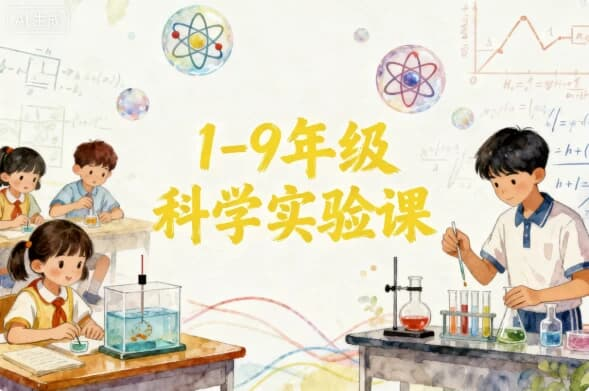 1-9年级科学实验课-魔方小站