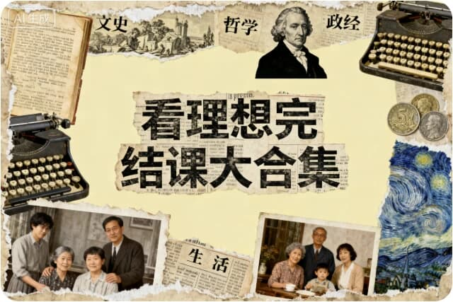 【看理想】完结课大合集-魔方小站