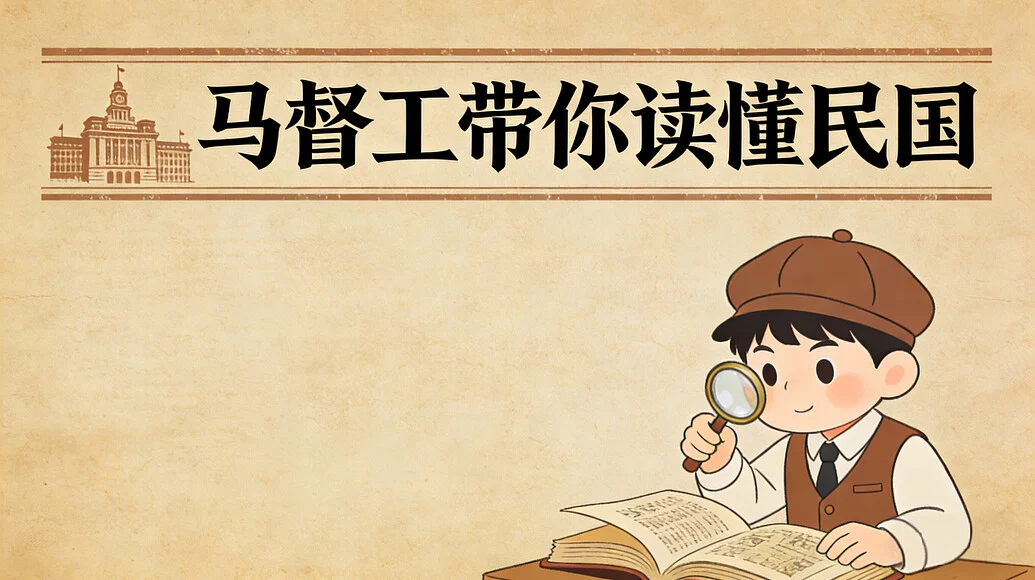 马督工带你读懂民国｜B 站充电专属系列视频-魔方小站