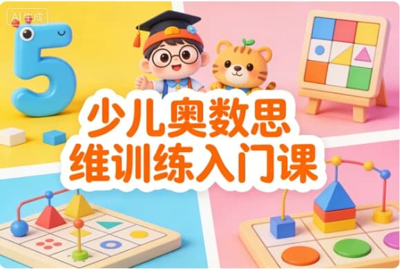 少儿奥数思维训练入门课｜趣味学数学，培养逻辑力​-魔方小站