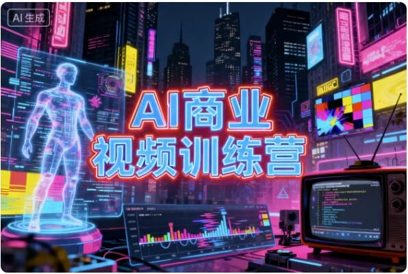 AI商业视频训练营-魔方小站
