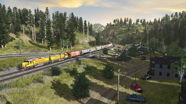 图片[2]-模拟火车2022 模拟列车2022 RW13 /Trainz Railroad Simulator 2022   v72.0a  集成最全中国插件还有成渝线.兰新西等26条线路.支持ICE列车的运行  免安装中文-梨子乐游戏