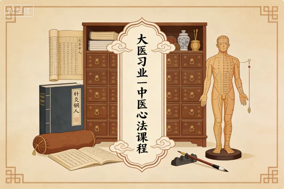 大医习业–中医心法课程（全8天16讲完整版）-魔方小站