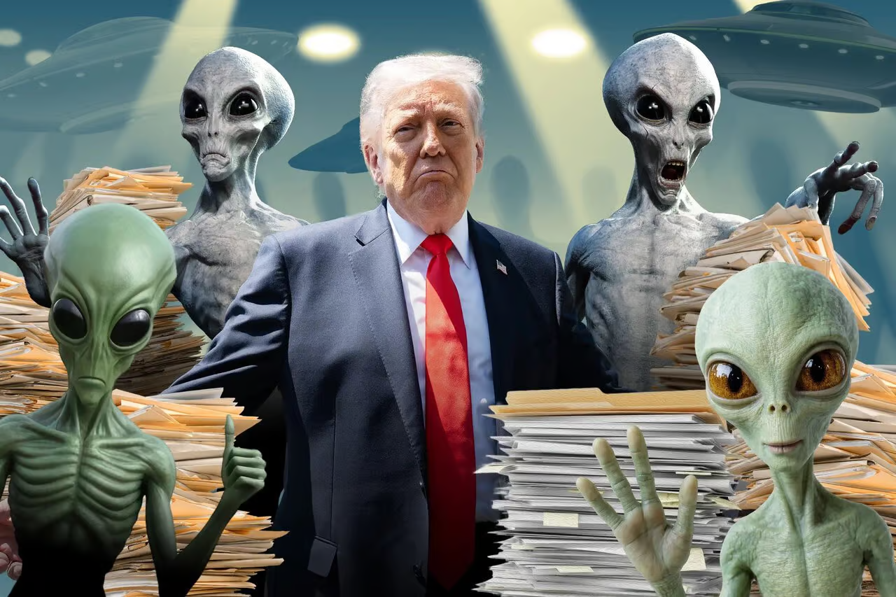特朗普 UFO 解密档案 全套视频 照片 文档 无删减合集-魔方小站