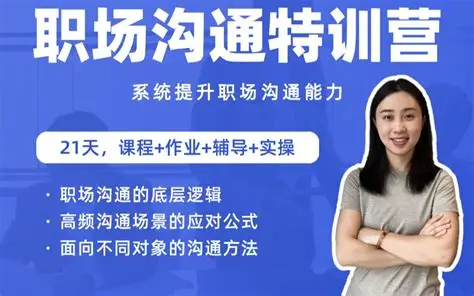 职场沟通特训营:24节职场课,系统提升竞争力-魔方小站